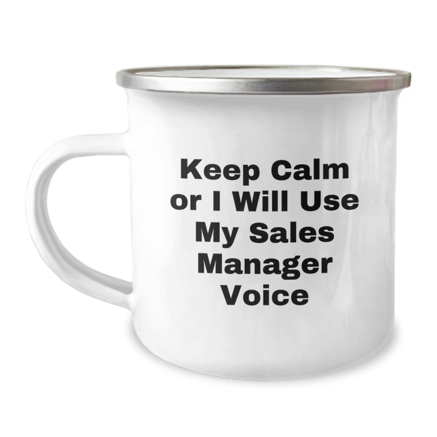 Sales Manager Keepsake Premium Camping Mug for Him Birthday Gift - Image 1