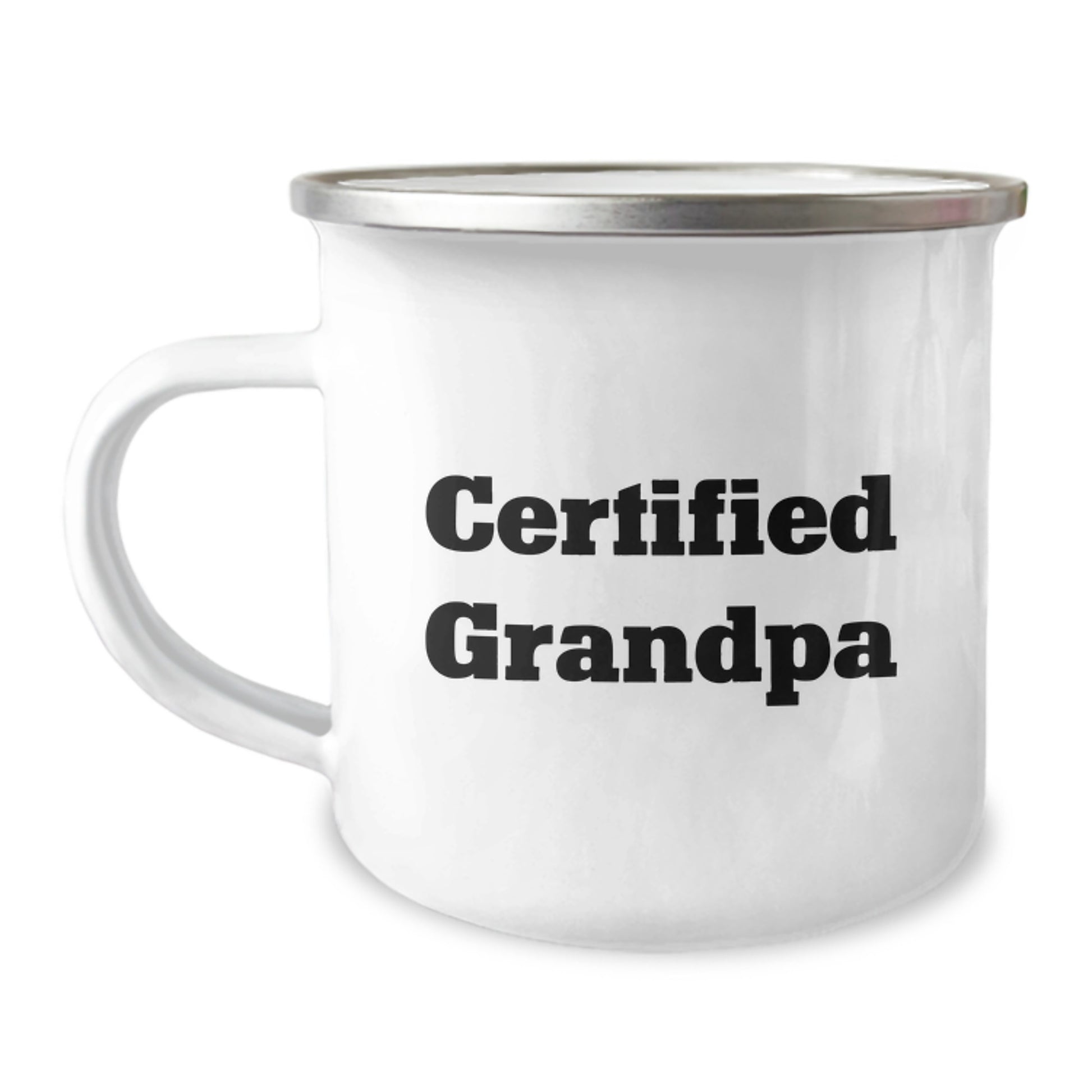 Grandpa Camping Mug Funny Quote Gifts from Family for Grandpa on Valentine's Unique - Image 1