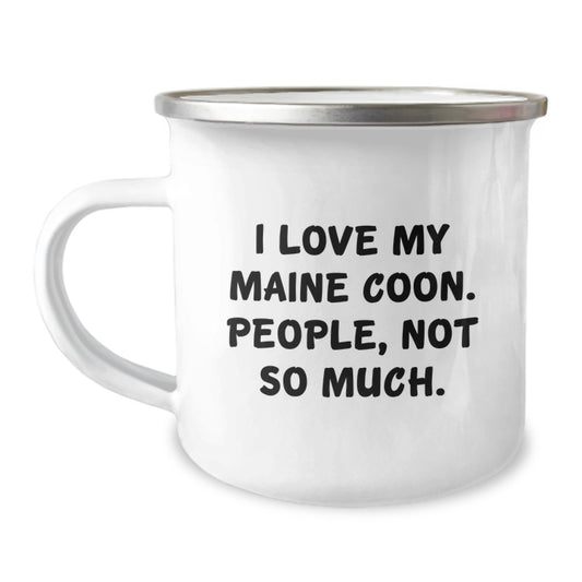 Maine Coon Cat Funny Mugs for Birthday Unique Gifts from Friends, Unique Birthday Unique Gifts for Men, Women, Friends, or Family Who Love Maine Coon Cats - Image 1