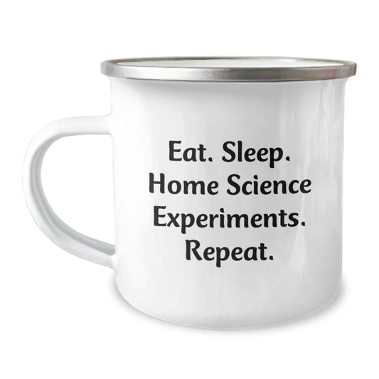 Funny Home Science Experiments Camping Mug Gifts for Men from Family, Women's Unique Christmas Unique Gifts for Home Science Experiments Lovers - Image 1