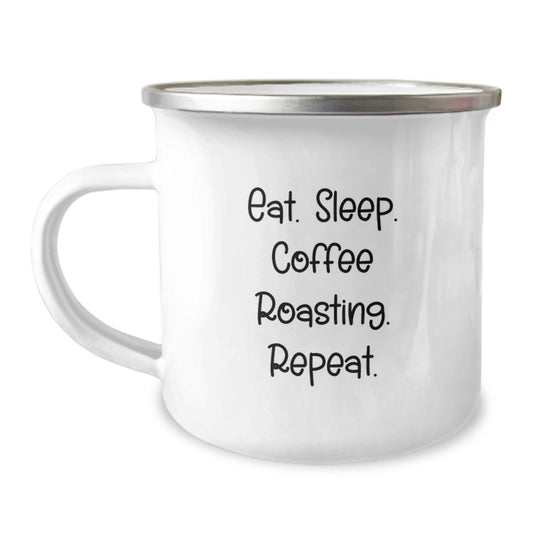 Funny Coffee Roasting Christmas Unique Gifts for Men - Unique Camping Mug for Coffee Lovers - Image 1