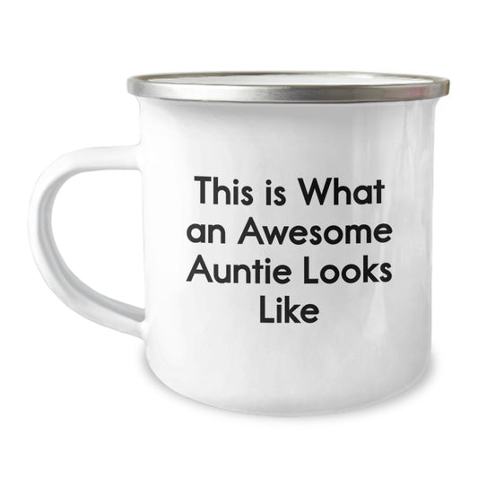 Funny Auntie Gifts from Men to Auntie This Is What An Awesome Auntie Looks Like Christmas Unique Gifts - Image 1