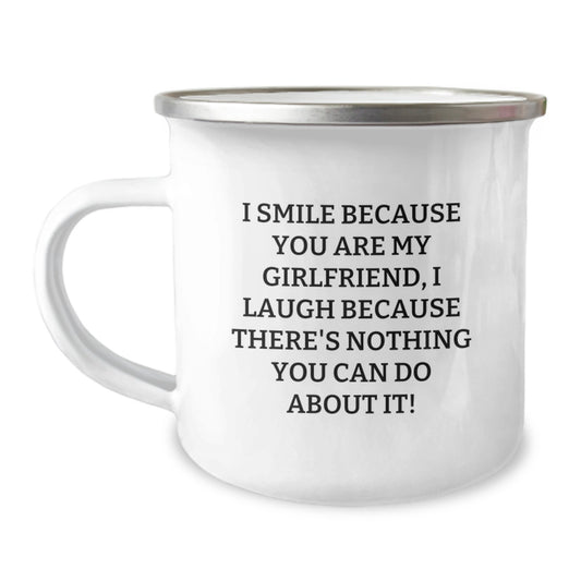 Girlfriend Keepsake Camping Mug Graduation Gift for Him - Image 1
