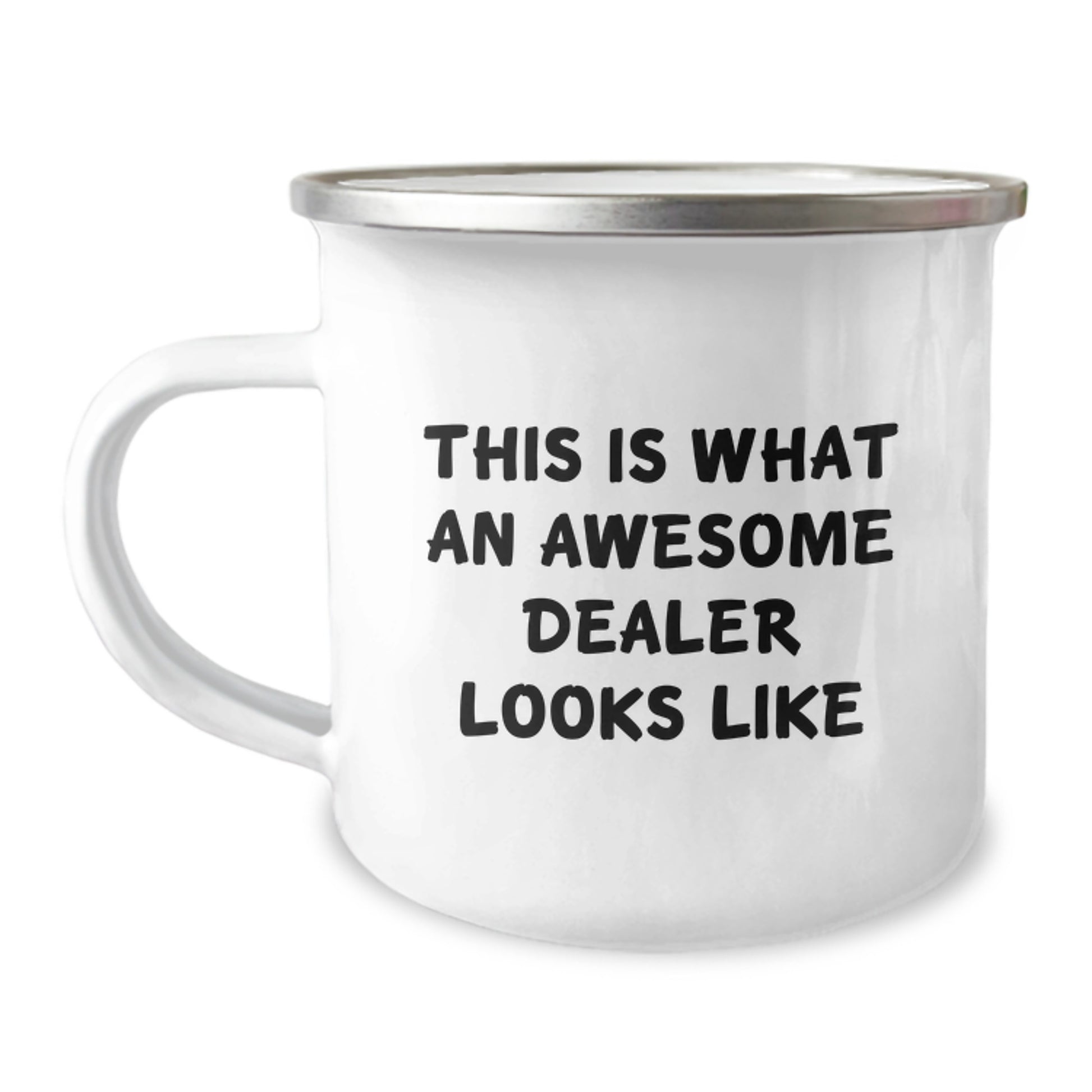 Funny Dealer Camping Mug Gifts from Men to Awesome Dealers on Valentine's Unique - Image 1