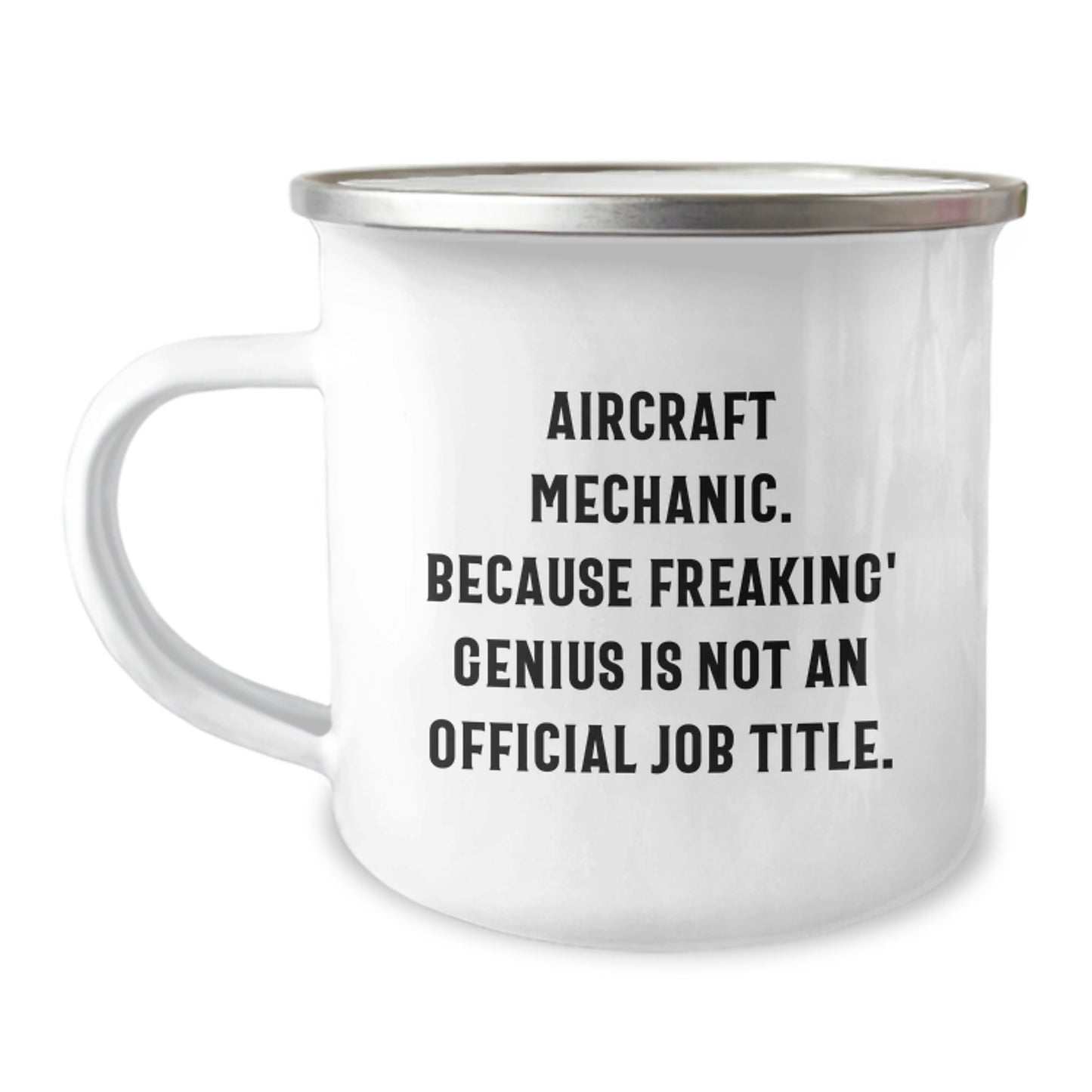Aircraft Mechanic Funny Gifts for Men - Unique Camping Mug from Friends, Perfect Graduation Unique Gifts for Aircraft Mechanic Students - Image 1