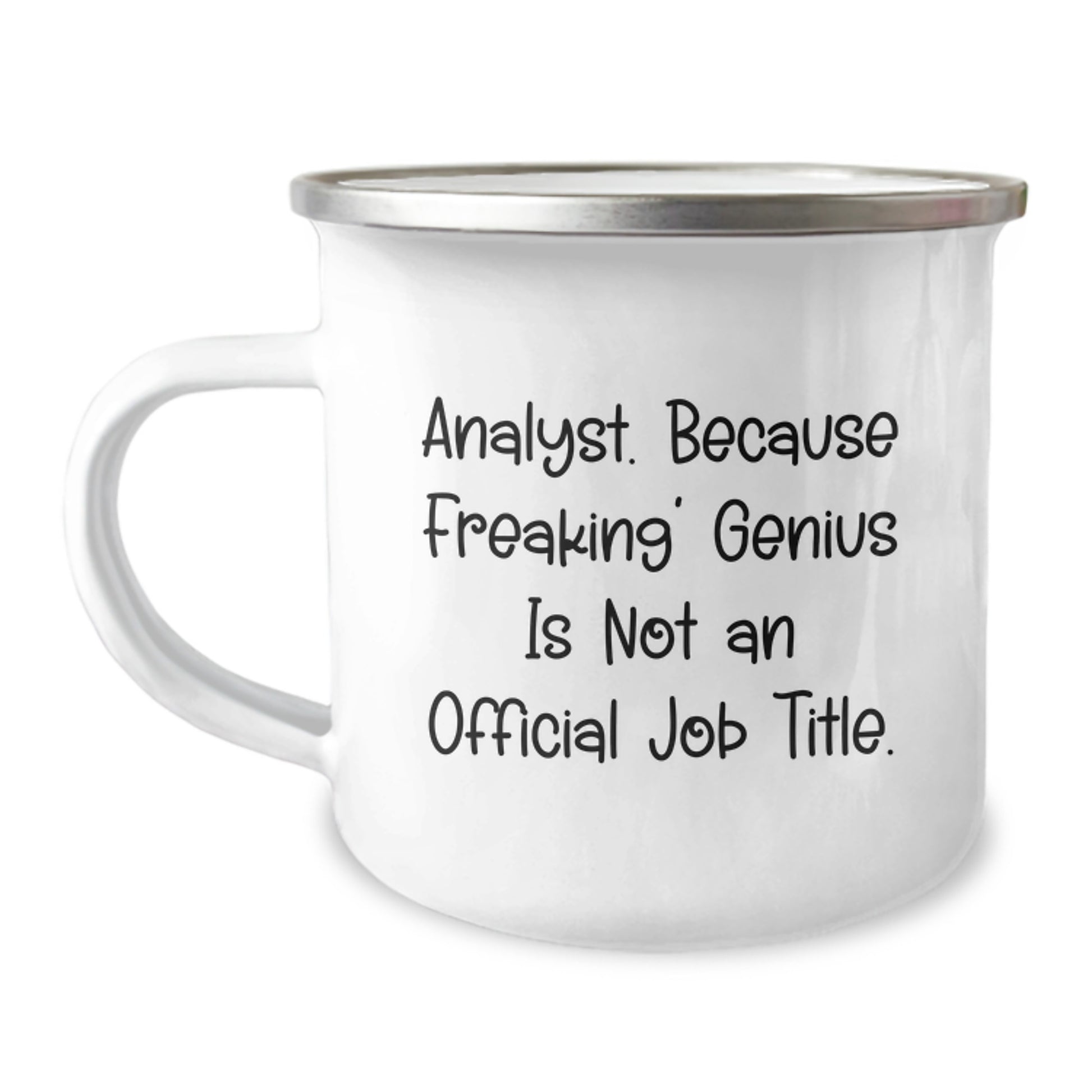 Cute Analyst Gifts from Men, Unique Mother's Day Unique Gifts for Analyst Women, Funny Camping Mug - Image 1