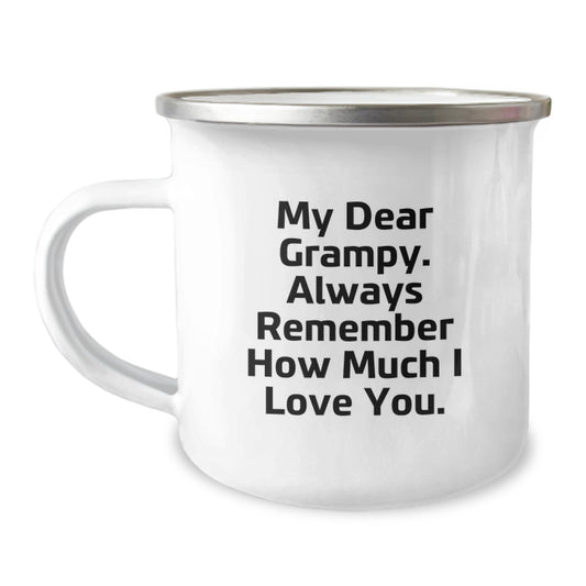 Grampy Keepsake Camping Mug for Him Graduation Gift Heartfelt - Image 1
