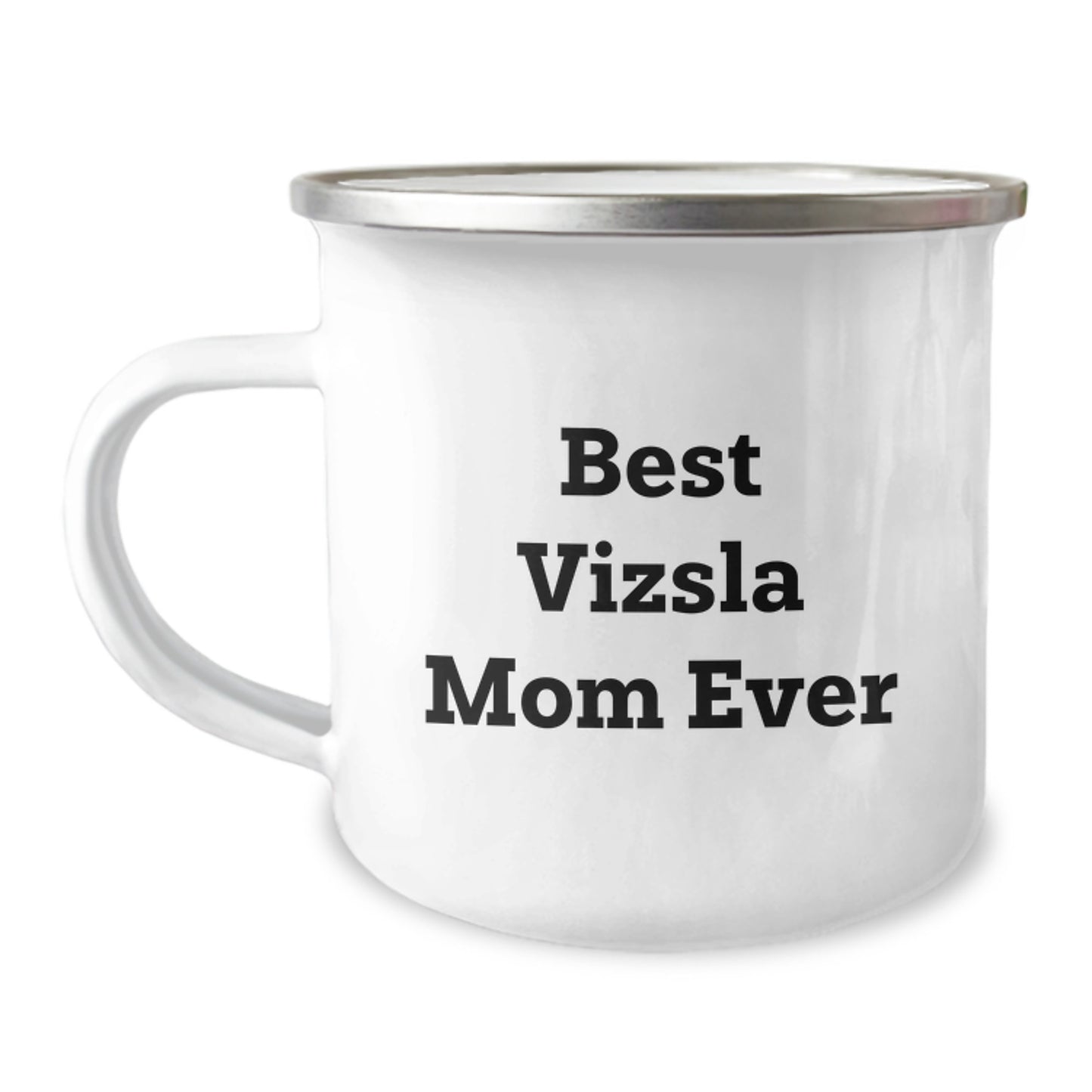 Funny Vizsla Dog Camping Mug Gifts from Mom for Her Vizsla Vizsla Lover on Birthday Unique - Image 1
