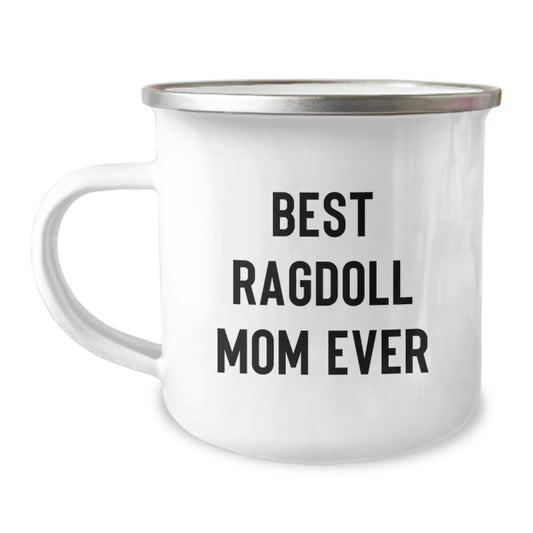 Funny Ragdoll Cat Gifts for Ragdoll Cat Lovers - Best Ragdoll Mom Ever Camping Mug for Birthday - Image 1