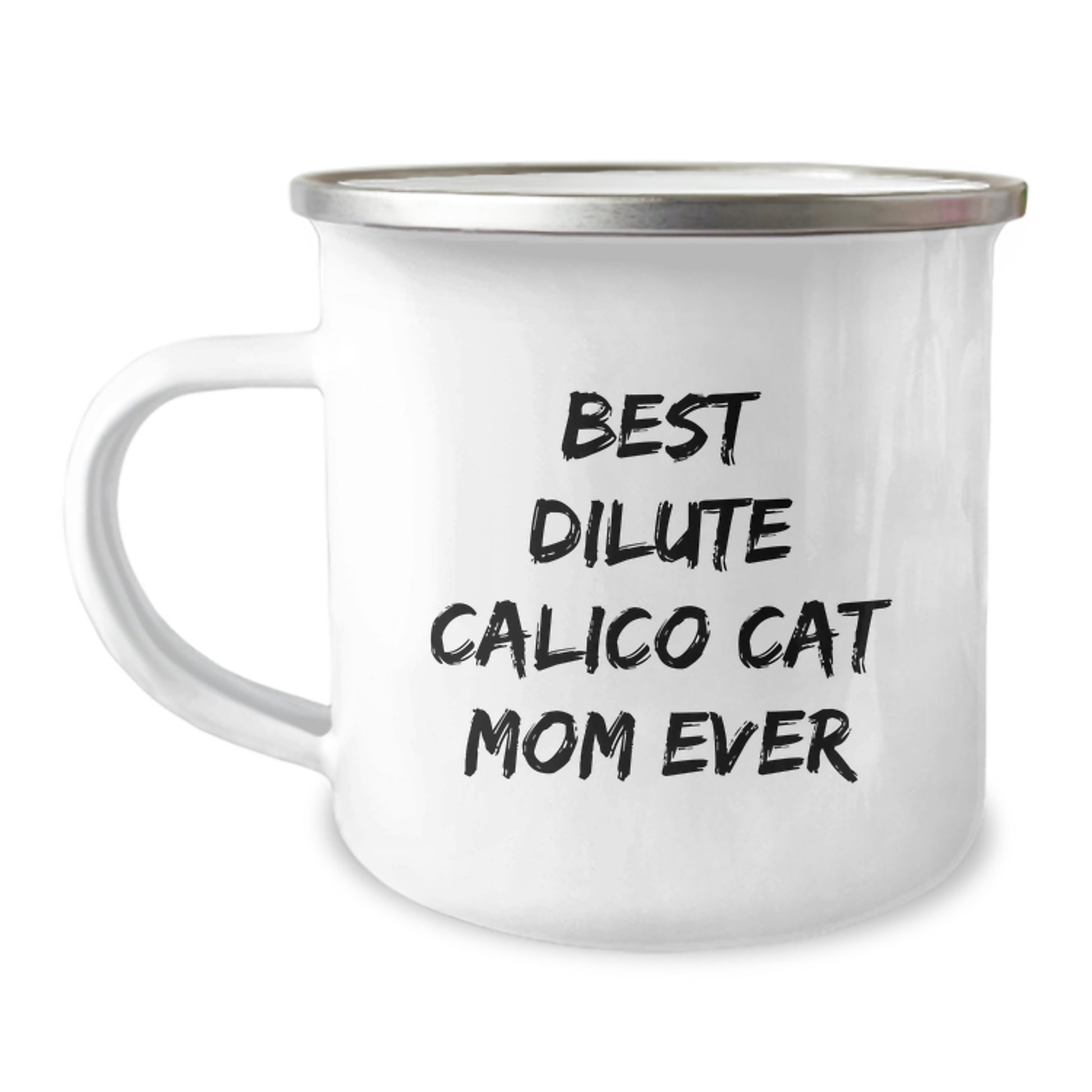 Dilute Calico Cat Mom Gifts from Friends - Funny Birthday Unique Gifts for Dilute Calico Cat Lover - Camping Mug for Cat Mom - Image 1