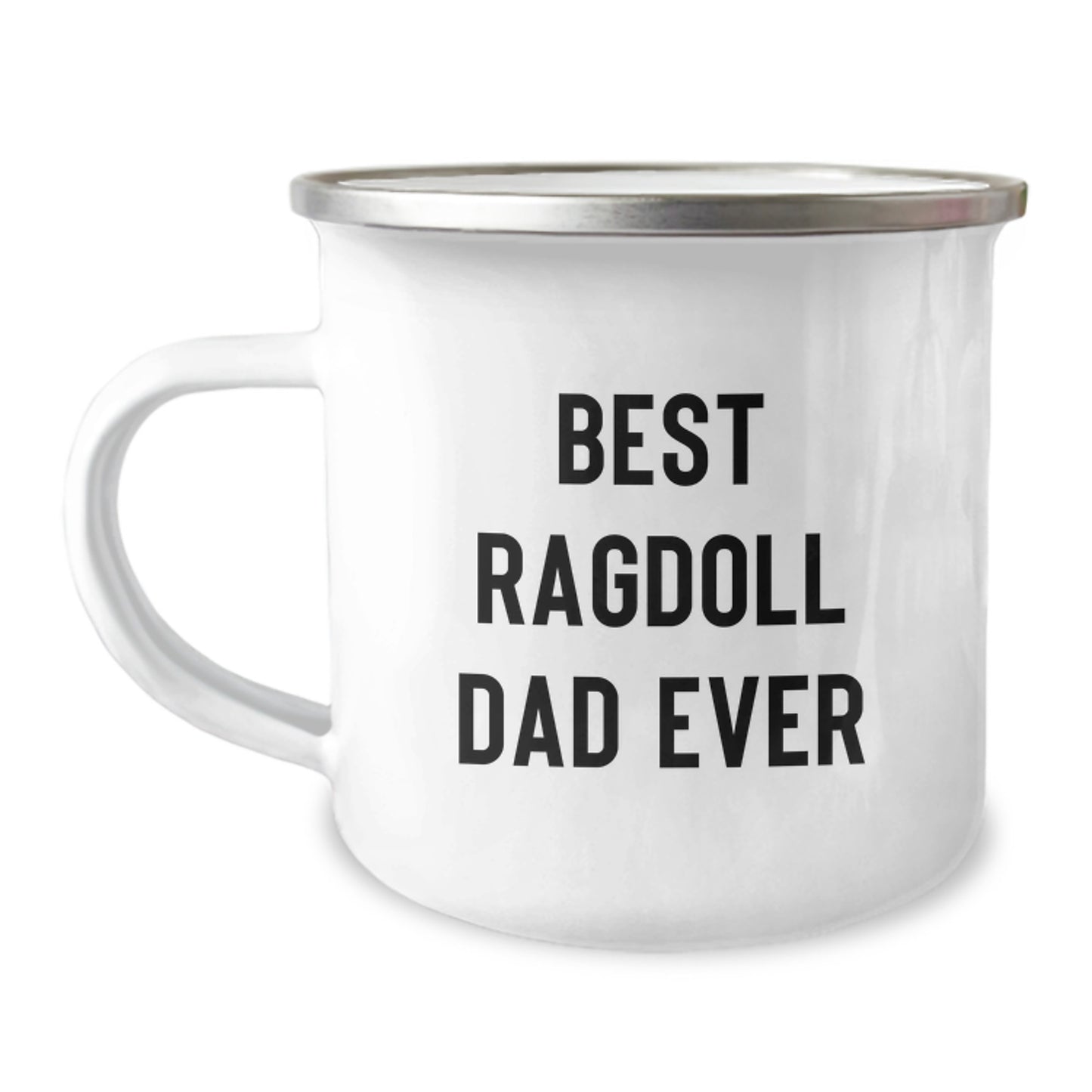 Funny Ragdoll Cat Lover Gifts from Dad to Daughter - Best Ragdoll Dad Ever Valentine's Unique Mug for Men Women Friends Family - Image 1