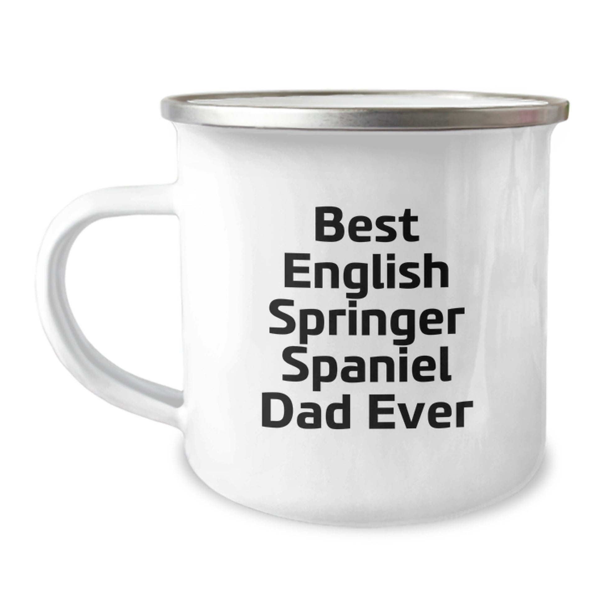Funny English Springer Spaniel Dog Dad Gifts for Men Women - Best Dad Ever Camping Mug for Valentine's Unique - Image 1