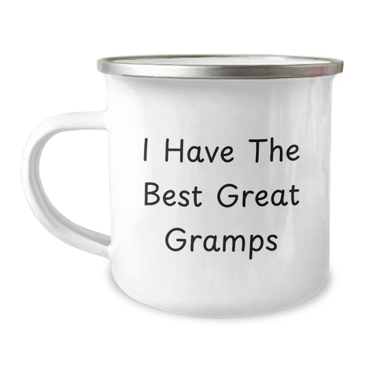 Funny Gramps Camping Mug Gifts for Him Gifts from Family and Friends on Graduation Unique Celebration - Image 1