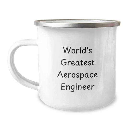 Greatest Aerospace Engineer Gifts for Men, Funny Camping Mug for Father's Day Unique Gifts from Family - Image 1