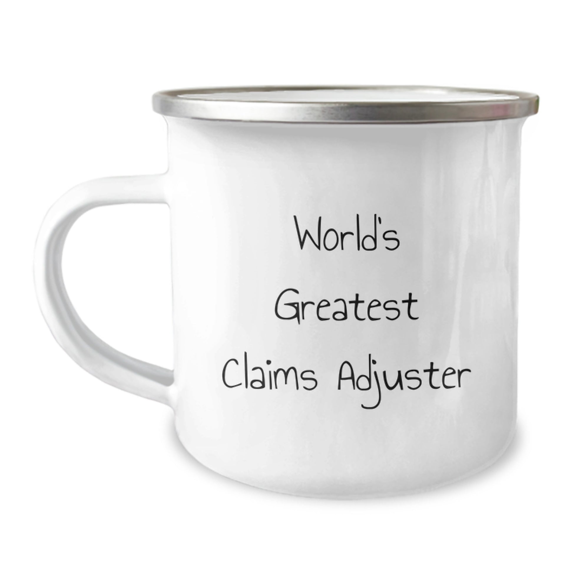 Funny Claims Adjuster Gifts for Mom, Unique Camping Mug for World's Greatest Claims Adjuster - Gifts from Friends, Family, Coworkers - Image 1