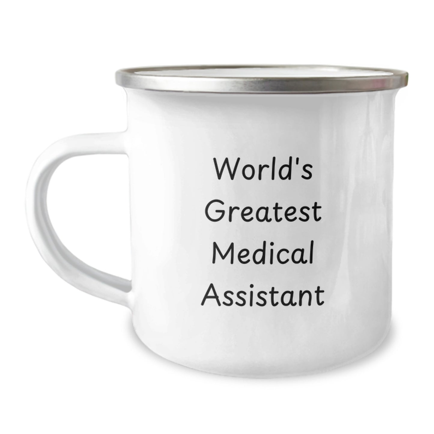 Funny Medical Assistant Gifts, Unique Father's Day Unique Gifts for Medical Assistant, World's Greatest Medical Assistant Camping Mug - Image 1