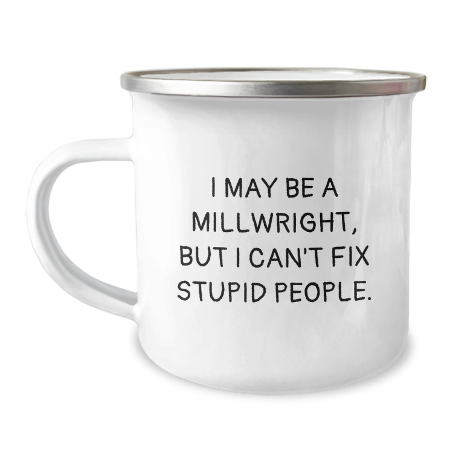 Birthday Gift Millwright Camping Mug for Her Present - Image 1