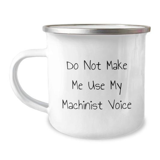 Birthday Gift for Her Machinist Camping Mug Present with Durable - Image 1