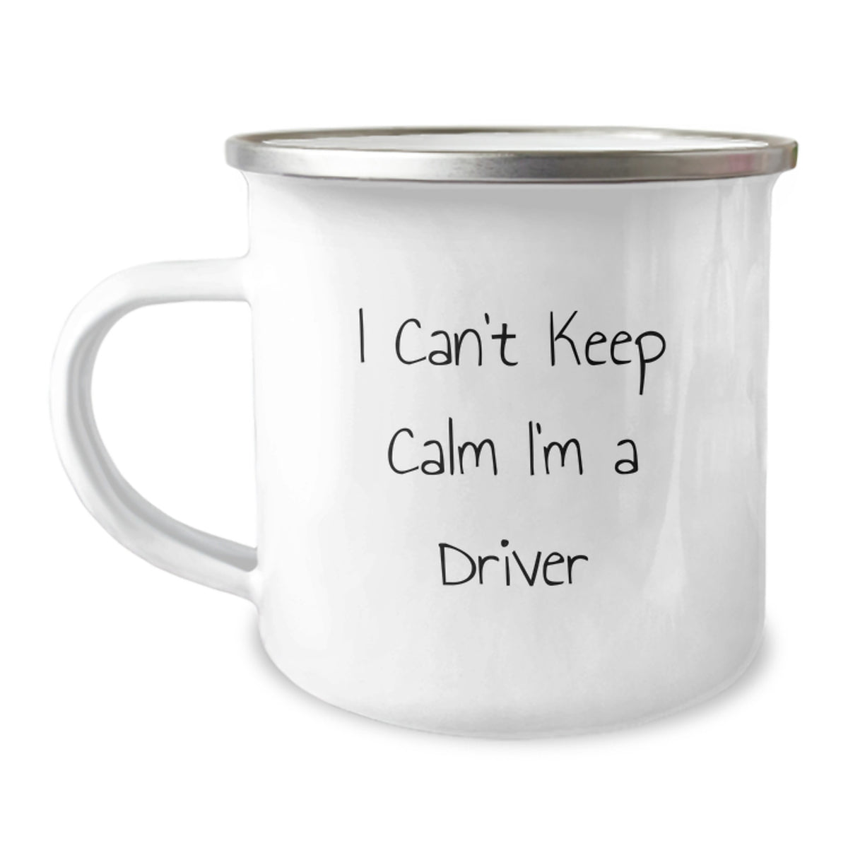 Funny Driver Gifts from Friends for Birthday Unique Camping Mug I Can't Keep Calm I'm A Driver - Image 1
