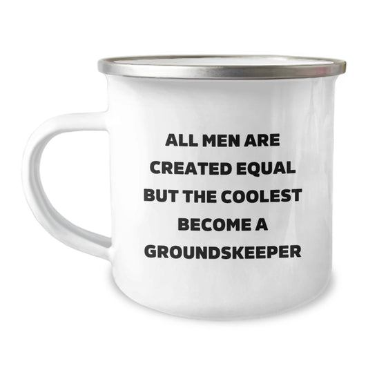 Funny groundskeeper Gifts from Friends for Men, Unique Camping Mug for groundskeeper Enthusiasts, Best groundskeeper Mother's Day Unique Gifts - Image 1