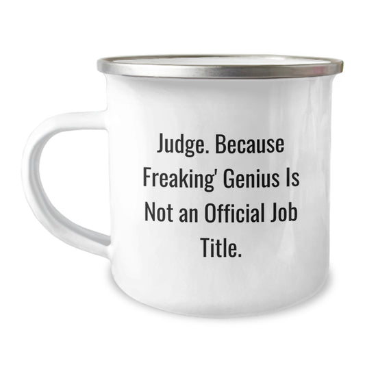 Christmas Gift for Her - Judge A Present for Freaking' Genius - Image 1