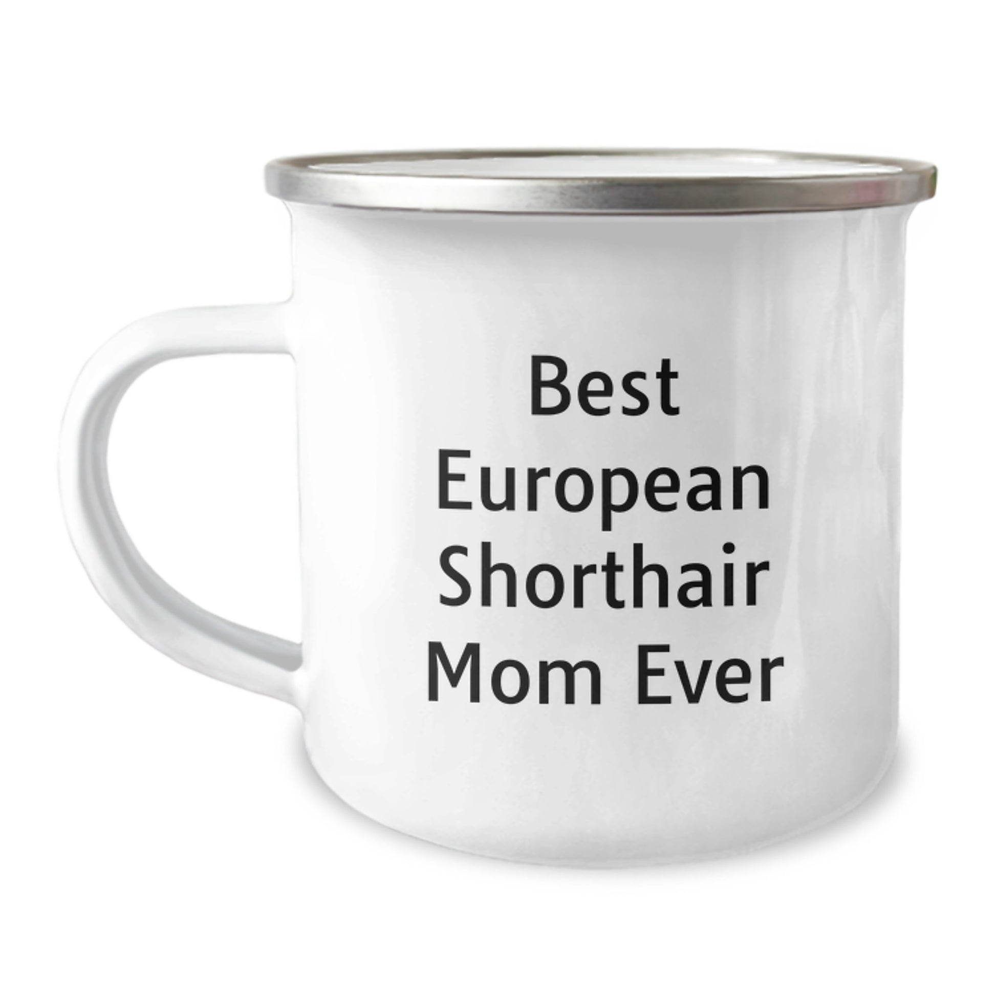 Gifts from Friends for European Shorthair Cat Lovers, Best Mom Ever Camping Mug, Birthday Unique Gifts - Image 1