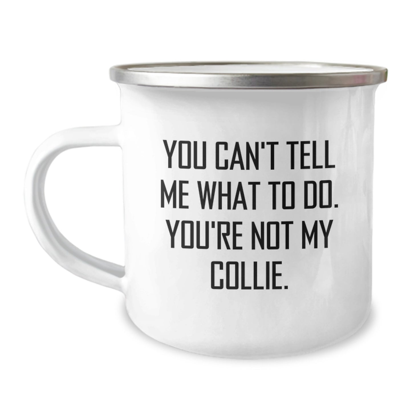 Collie Dog Lovers Funny Camping Mug Gifts from Family and Friends for Birthday Unique Occasions - Image 1