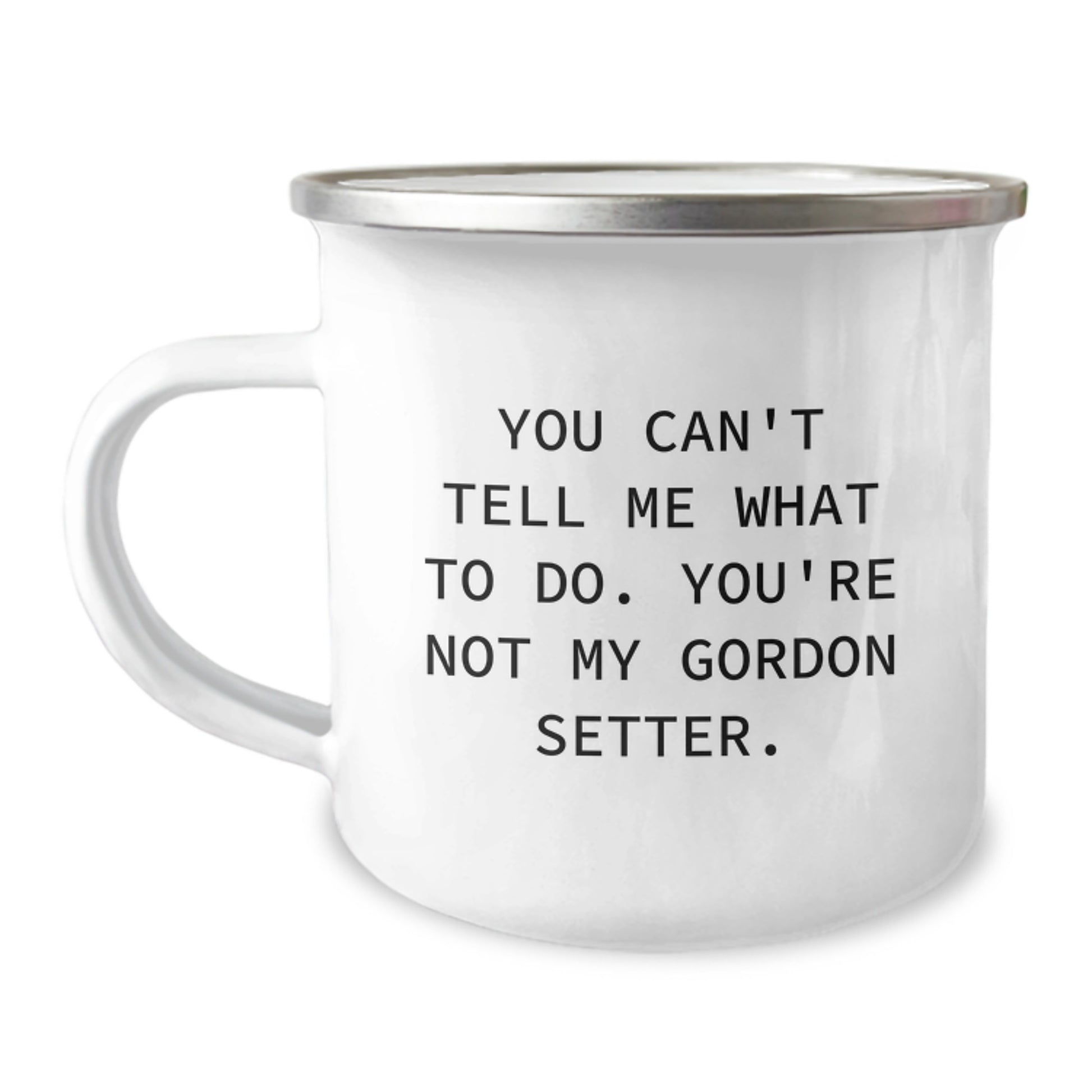 Funny Gordon Setter Dog Camping Mug Gifts for Him from Friends or Family - Birthday Unique Idea - Image 1