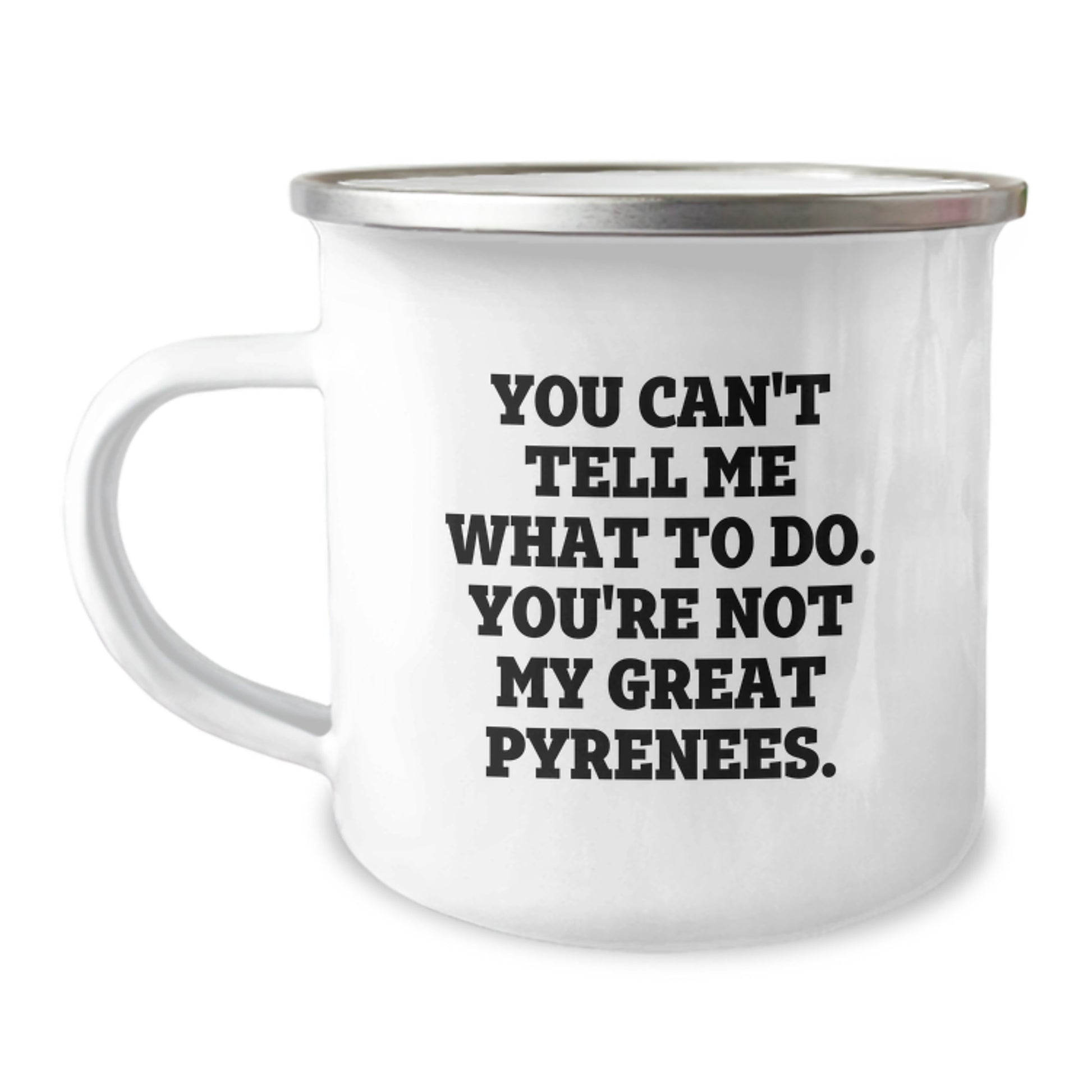 Funny Great Pyrenees Dog Lover Gifts for Men, Women, Friends - Camping Mug for Birthday Unique Presents from Family - Image 1