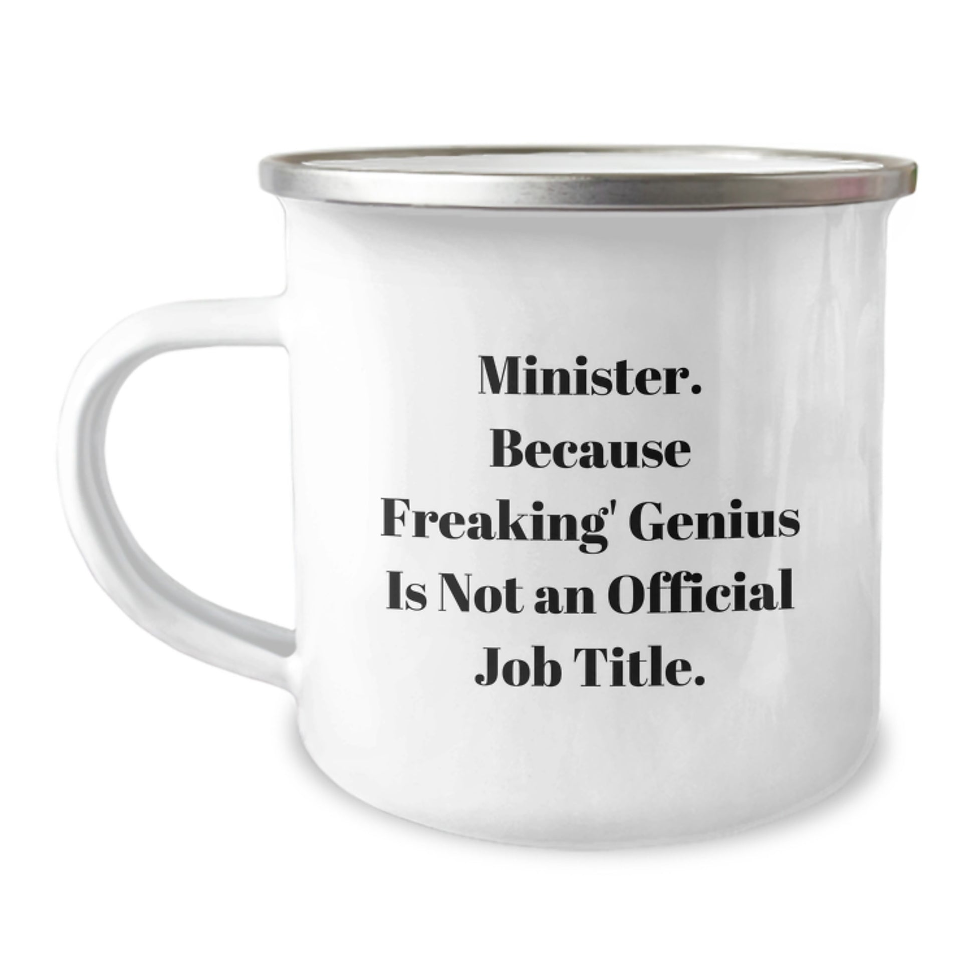 Birthday Gift Minister Camping Mug for Her Present Keepsake Fun - Image 1