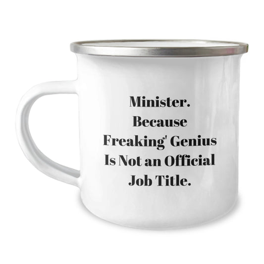 Birthday Gift Minister Camping Mug for Her Present Keepsake Fun - Image 1