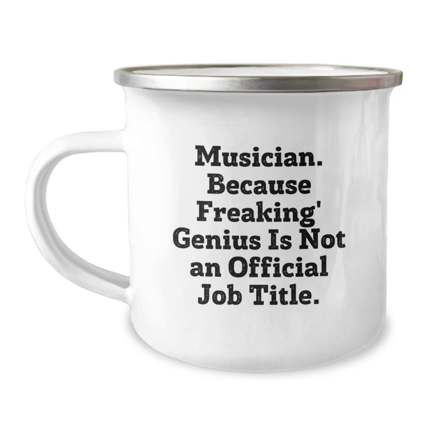 Funny Musician Dad Gifts from Men to Musician Family Members on Mother's Day Unique Camping Mug - Image 1