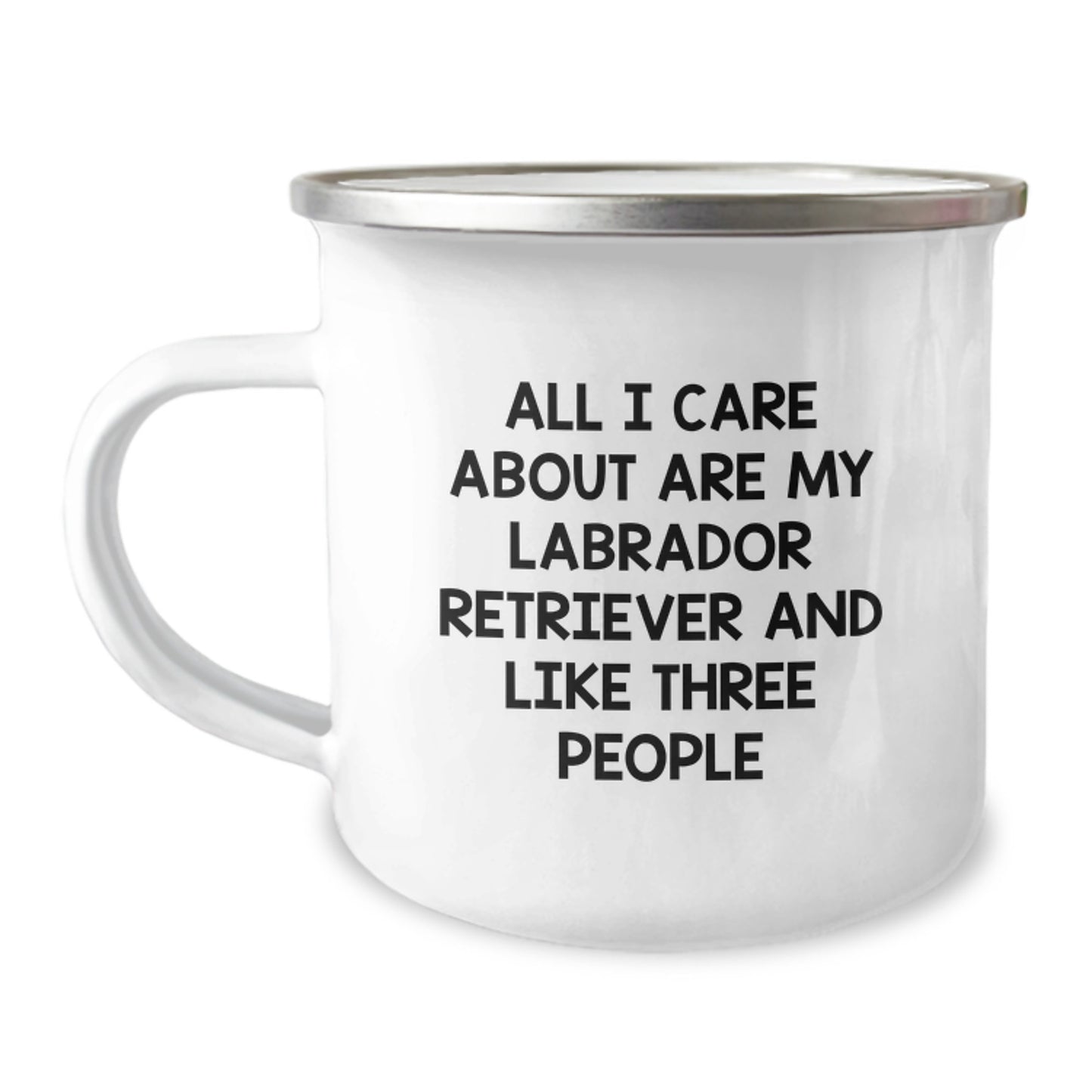 Funny Labrador Retriever Dog Gifts from Men for Birthday Unique Gifts - Labrador Retriever Dog Lover Camping Mug for Coffee - Image 1
