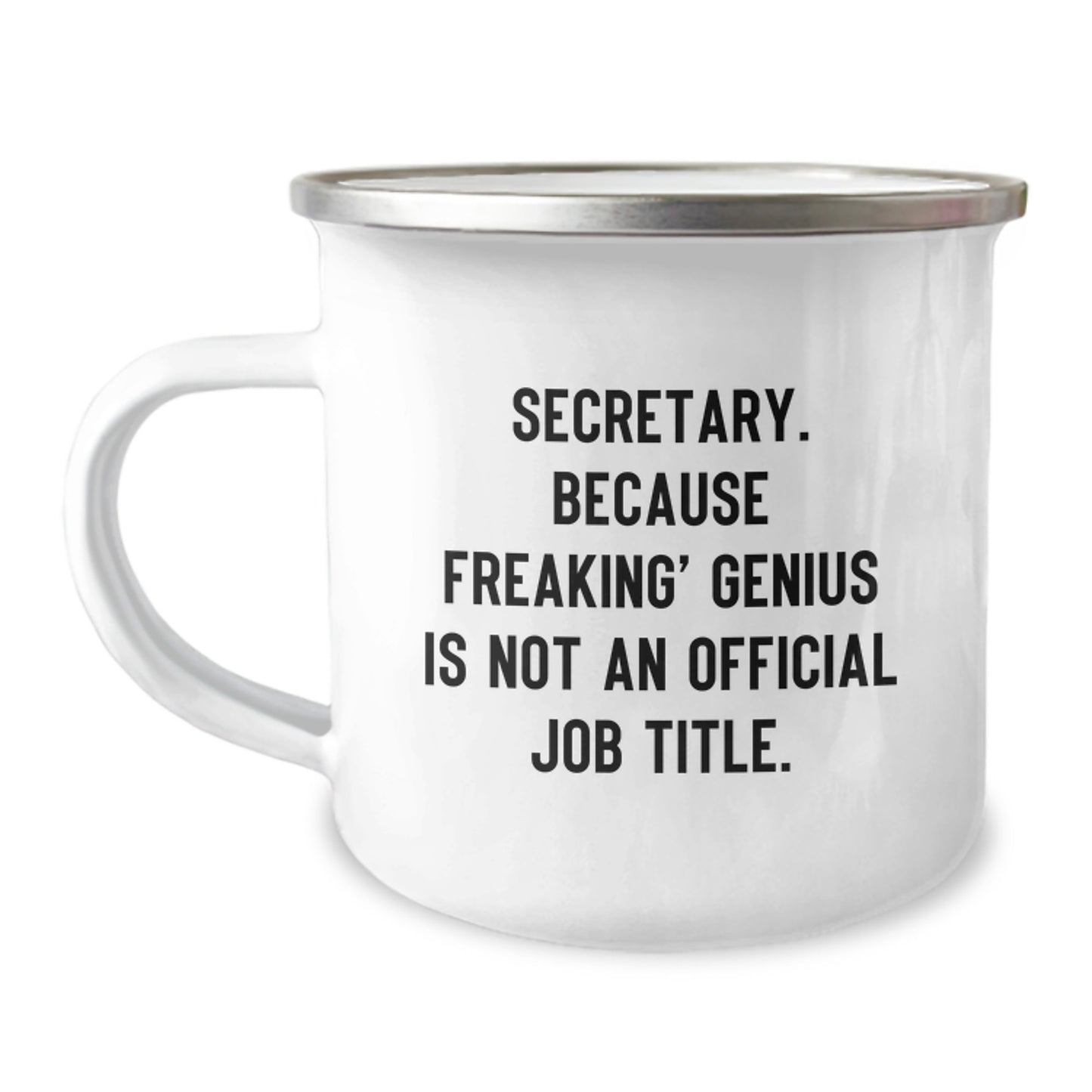 Secretary Keepsake Camping Mug for Him Birthday Gift Office Hero - Image 1