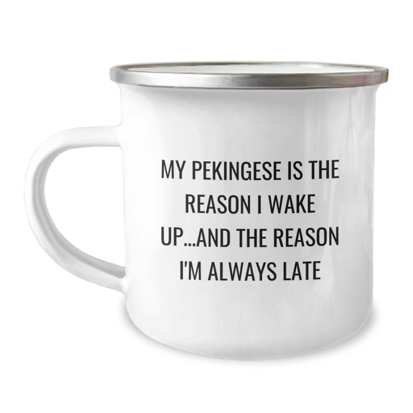 Funny Pekingese Dog Lover Gifts from Friends Unique Birthday Mugs for Men Women Family - Image 1