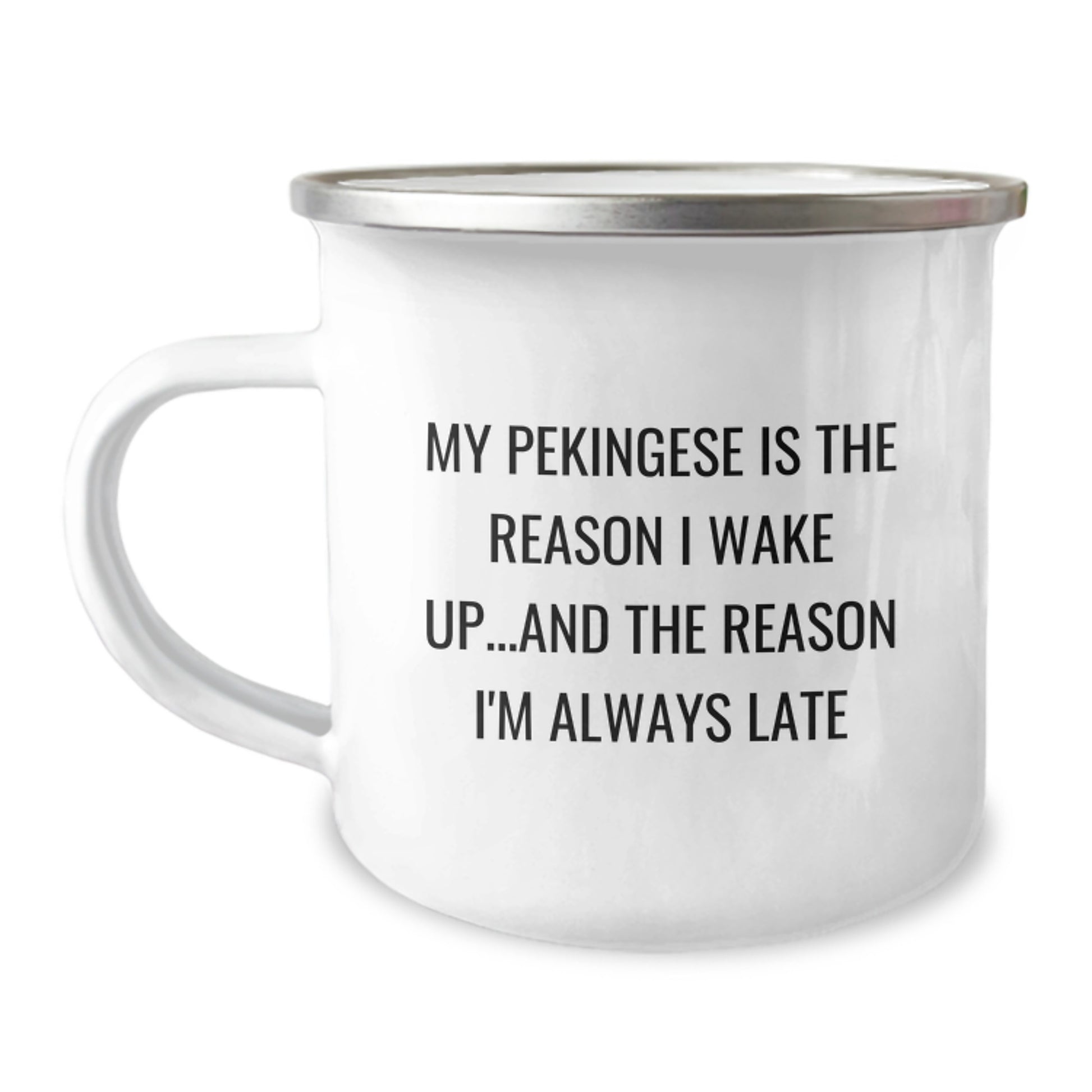 Funny Pekingese Dog Lover Gifts from Friends Unique Birthday Mugs for Men Women Family - Image 1