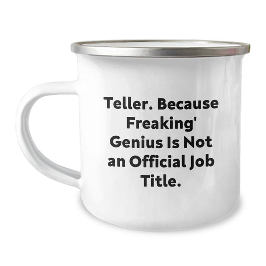 Teller Camping Mug Gift for Him - A Quirky Keepsake for the Brilliant - Image 1