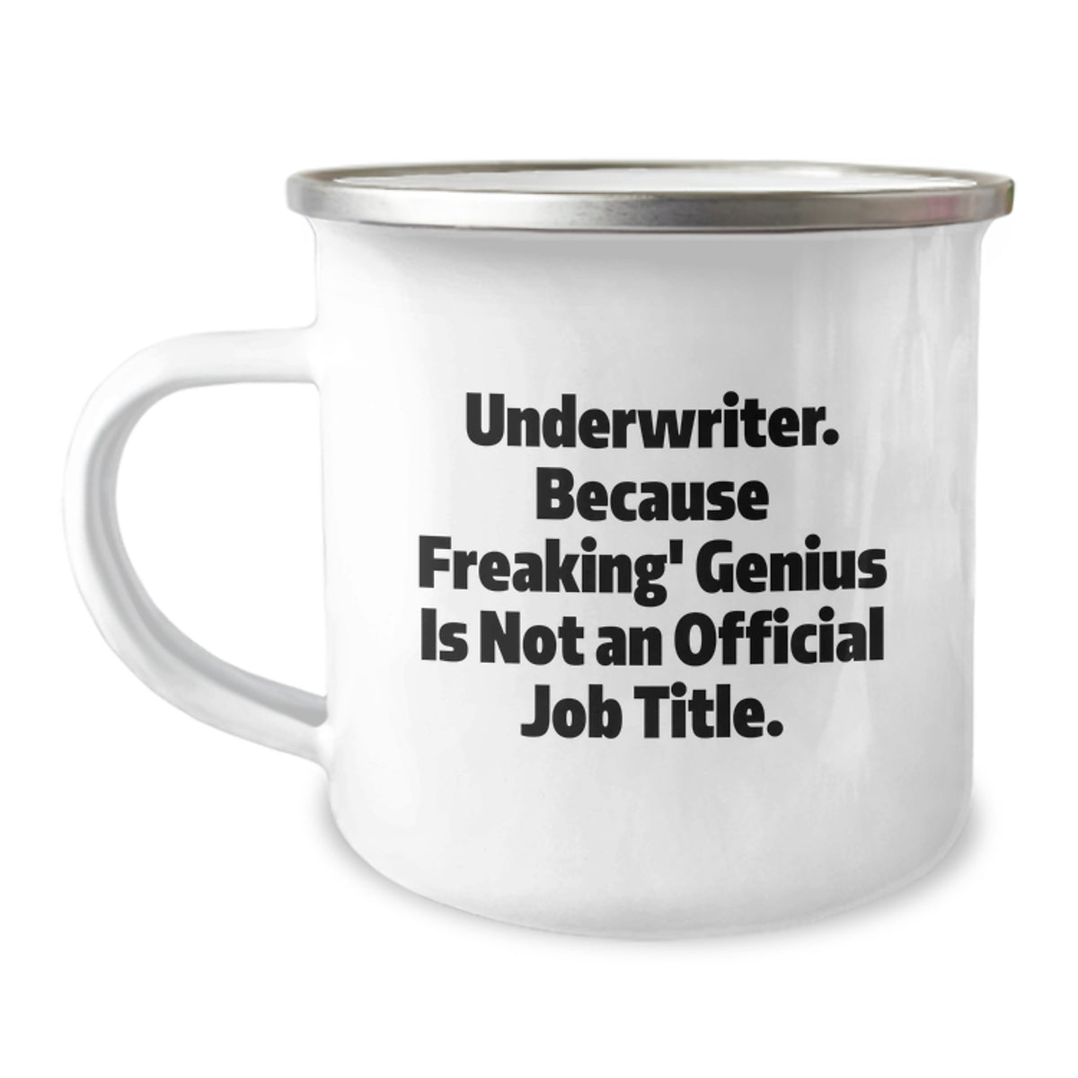 Underwriter Keepsake Camping Mug for Him Birthday Gift - Image 1