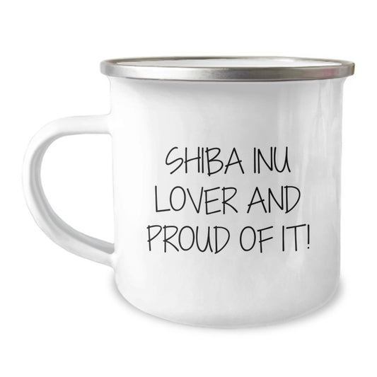 Shiba Inu Lover Gifts for Shiba Inu Dog Owners - Funny Valentine's Camping Mug for Men, Women, Friends, Family - Image 1