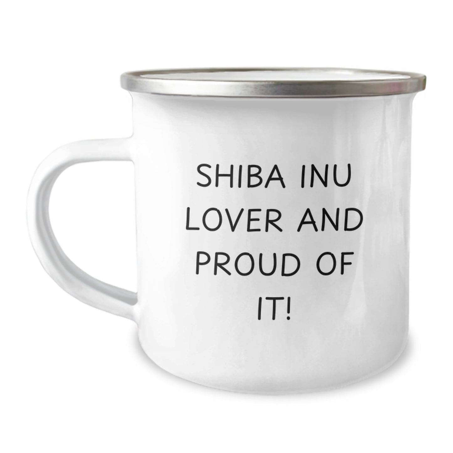 Funny Shiba Inu Lover Gifts from Men to Shiba Inu Dog Owners - Valentine's Unique Gifts for Shiba Inu Dog Lovers - Camping Mug for Shiba Inu Dog Enthusiasts - Image 1