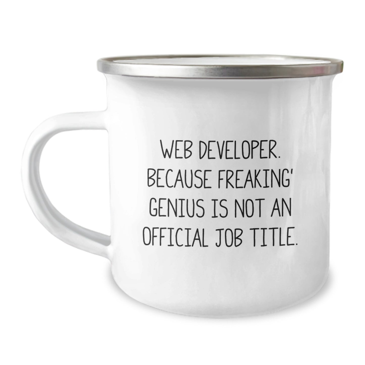 Funny Web Developer Gifts from Friends - Web Developer Camping Mug - Graduation Unique Gifts for Men - Web Developer Appreciation - Image 1
