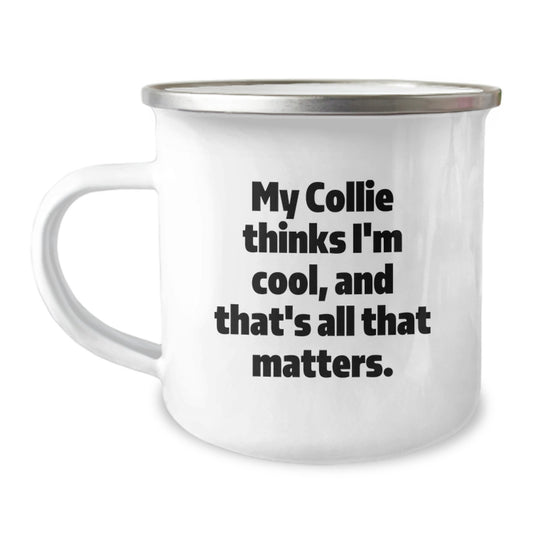 Funny Collie Dog Gifts from Family to Collie Dog Lover on Birthday Unique Gift - Image 1