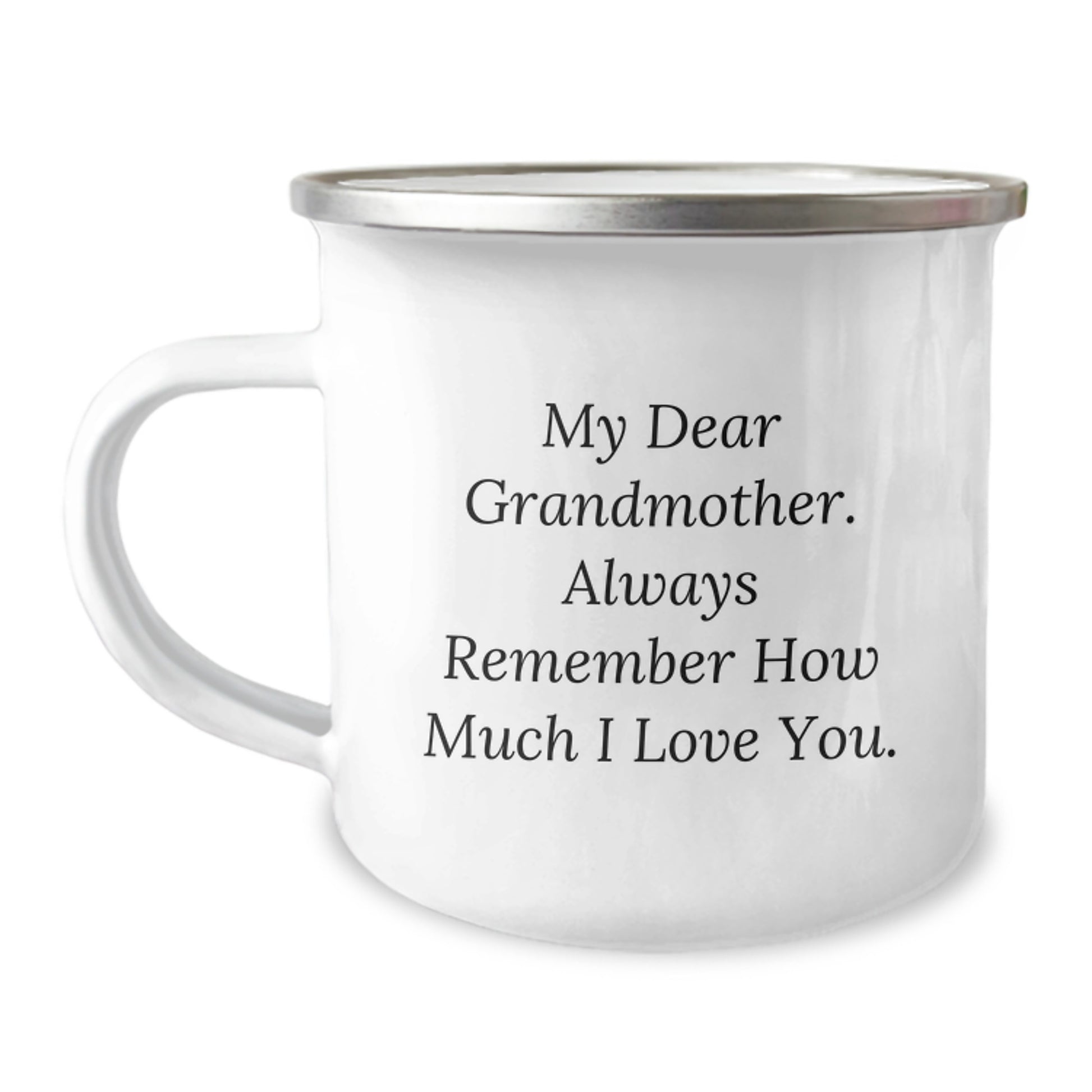 Grandmother Keepsake Camping Mug Birthday Gift for Her My Dear - Image 1