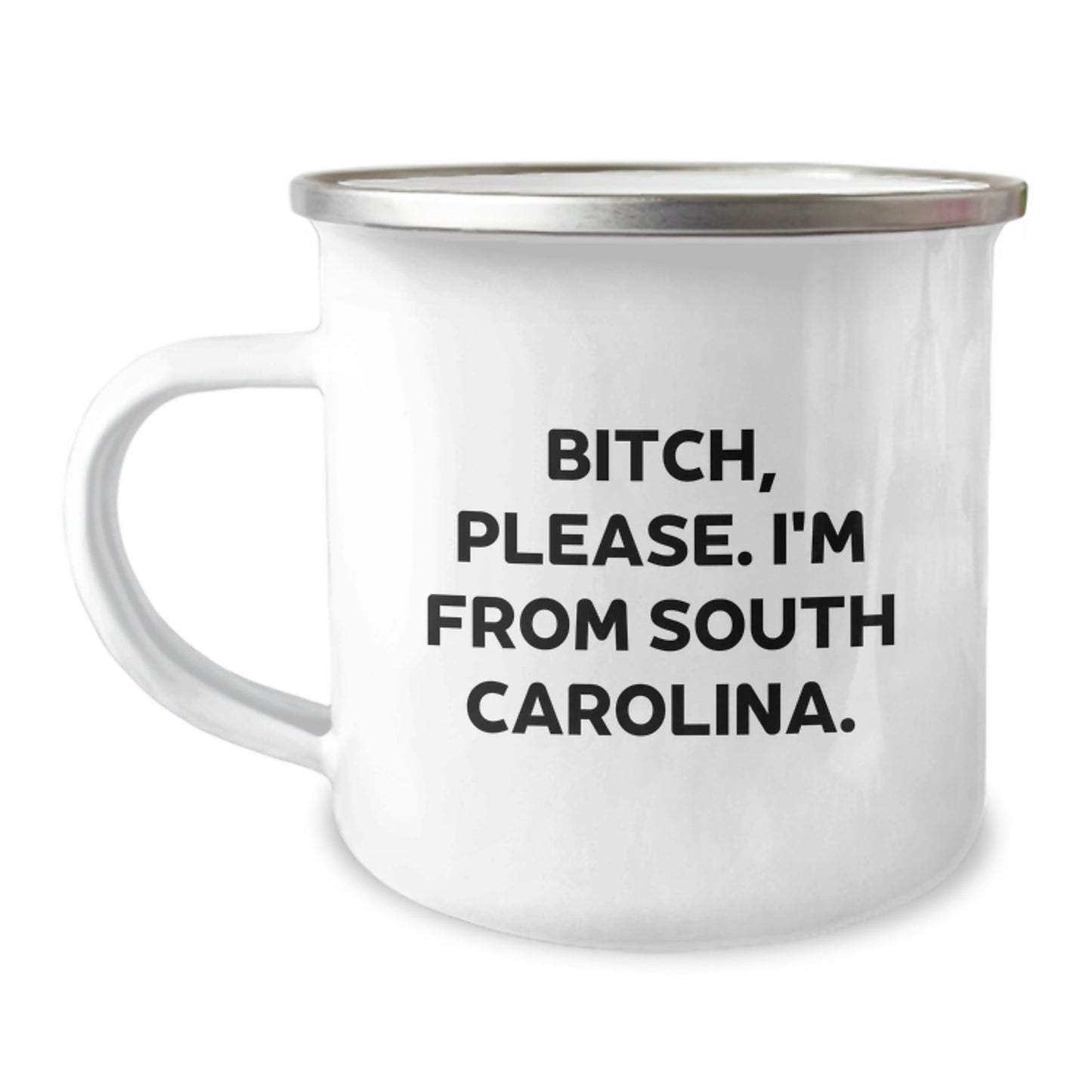 South Carolina Fun Gifts for Friends from South Carolina, Unique Birthday Unique Gifts for Men from South Carolina, Funny Camping Mug for South Carolina Lovers - Image 1