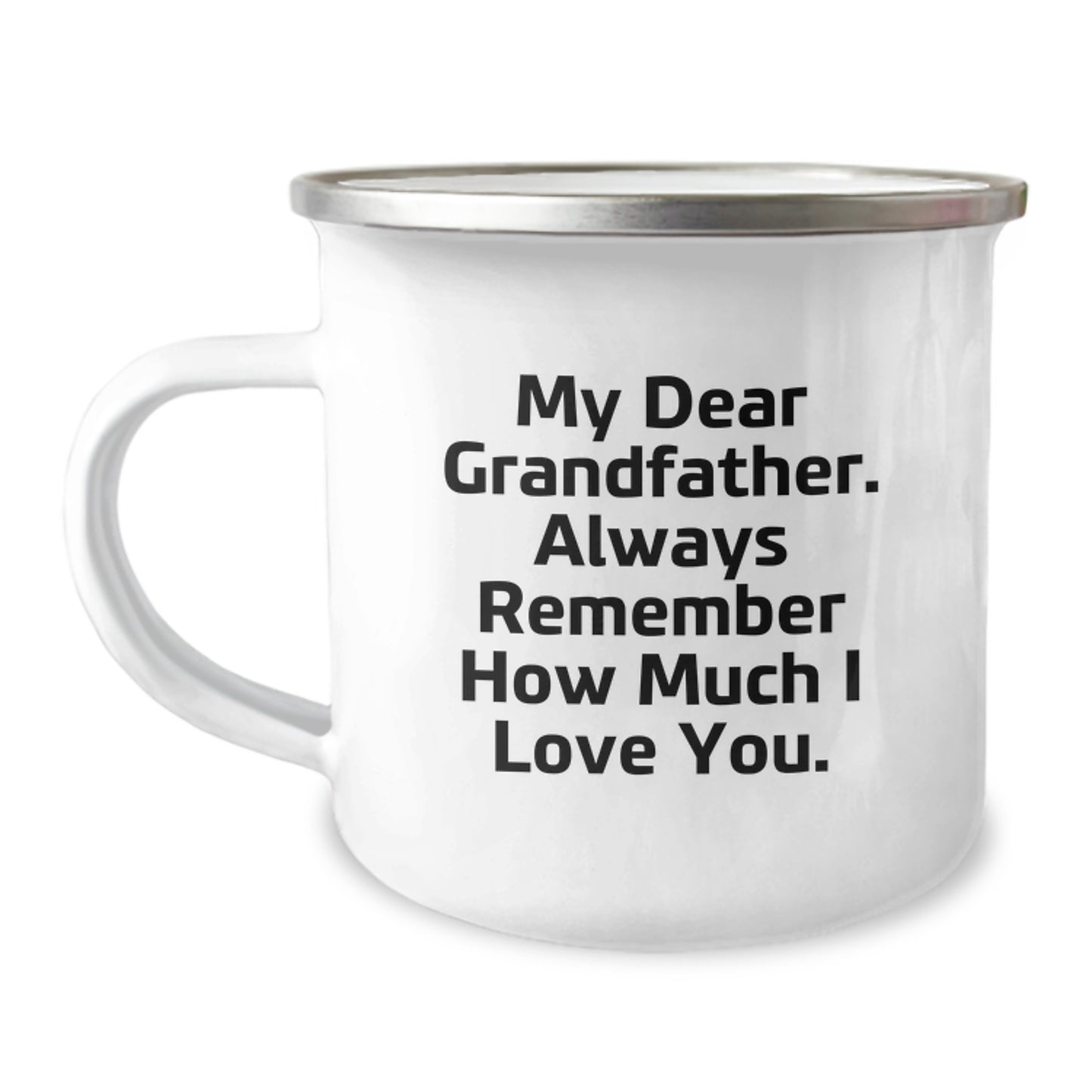 Grandfather Keepsake Camping Mug Graduation Gift for Him - Image 1