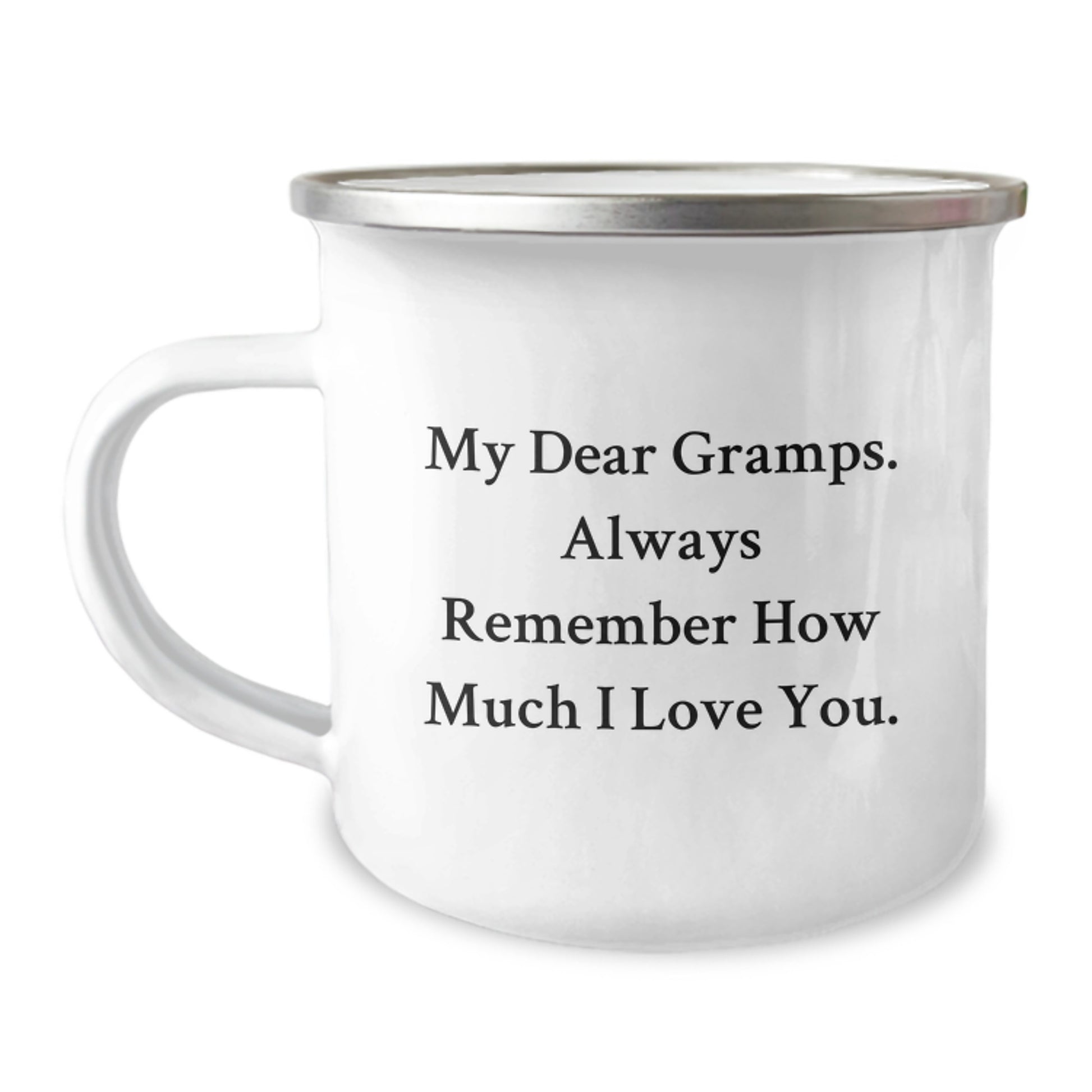 Gramps Camping Mug Keepsake Birthday Gift for Him With Love Forever - Image 1
