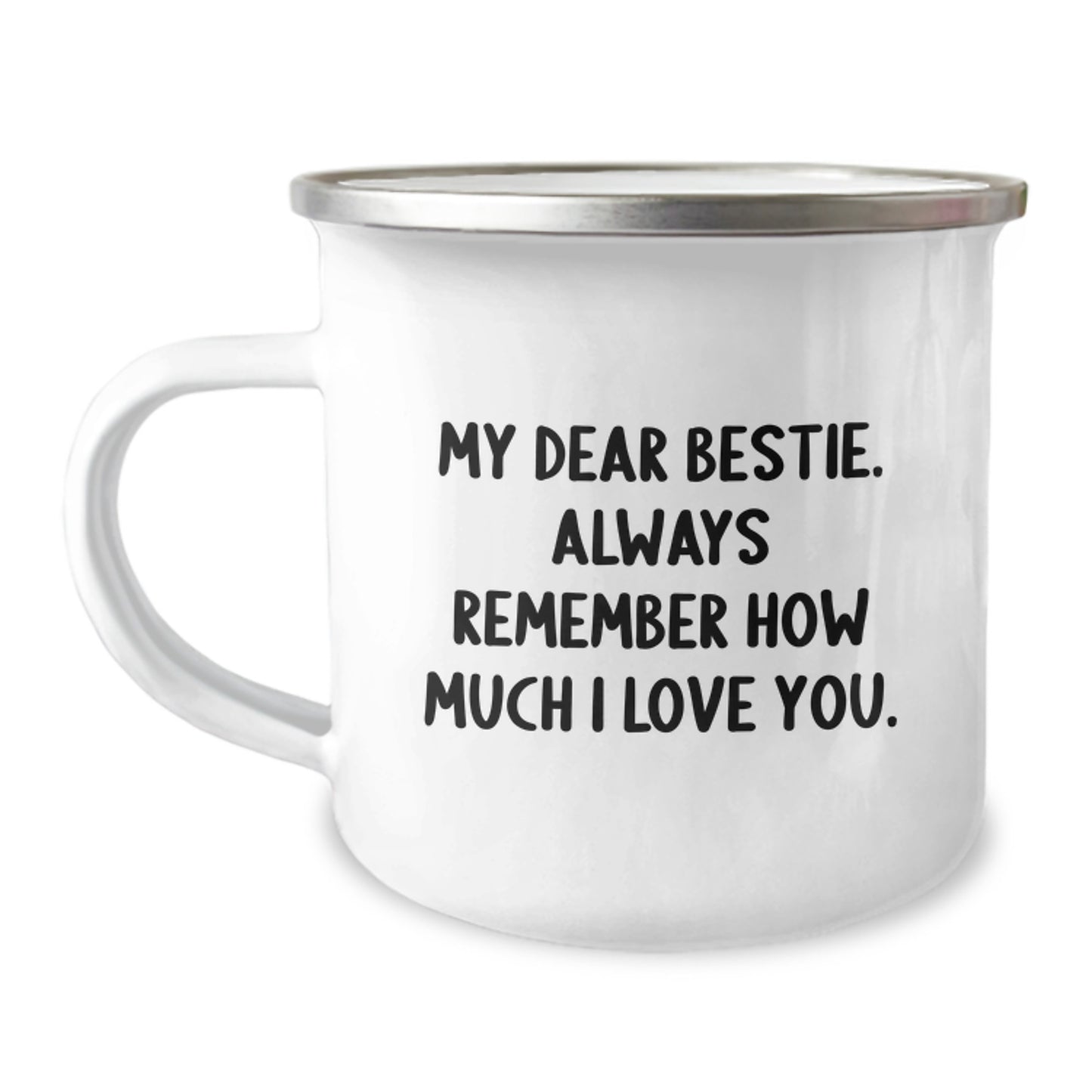 Funny Bestie Gifts for Her - My Dear Bestie Always Remember How Much I Love You Graduation Present from Women Friends - Image 1