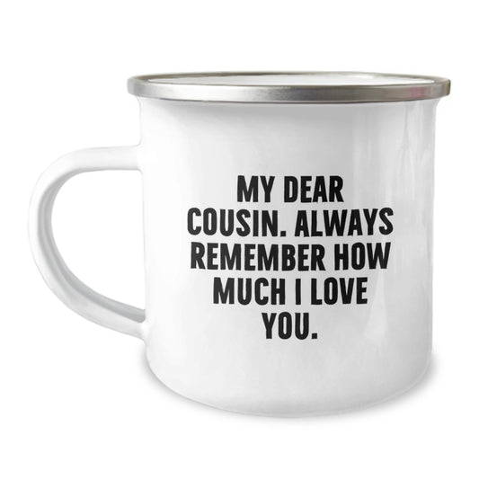 Cousin Camping Mug Favorite for Kids Heartwarming Birthday Gift - Image 1