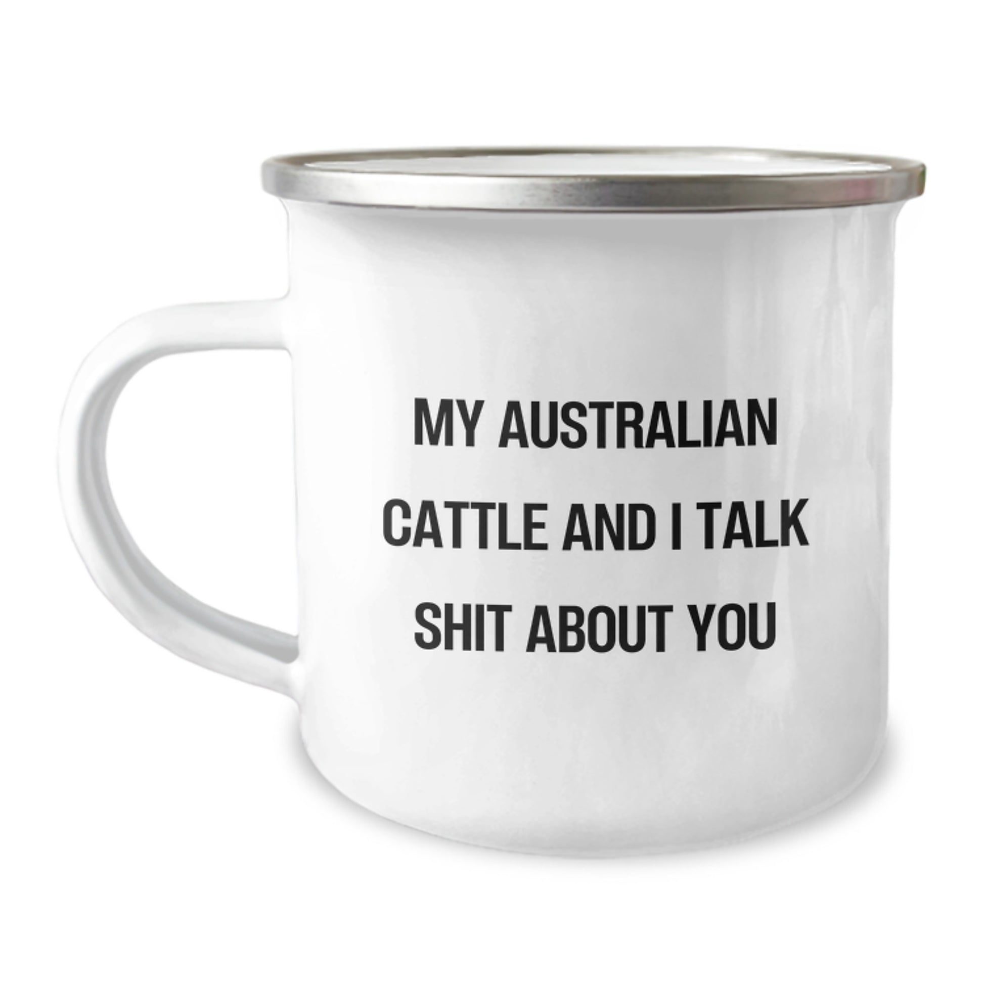Australian Cattle Dog Keepsake Camping Mug Birthday Gift for Him - Image 1