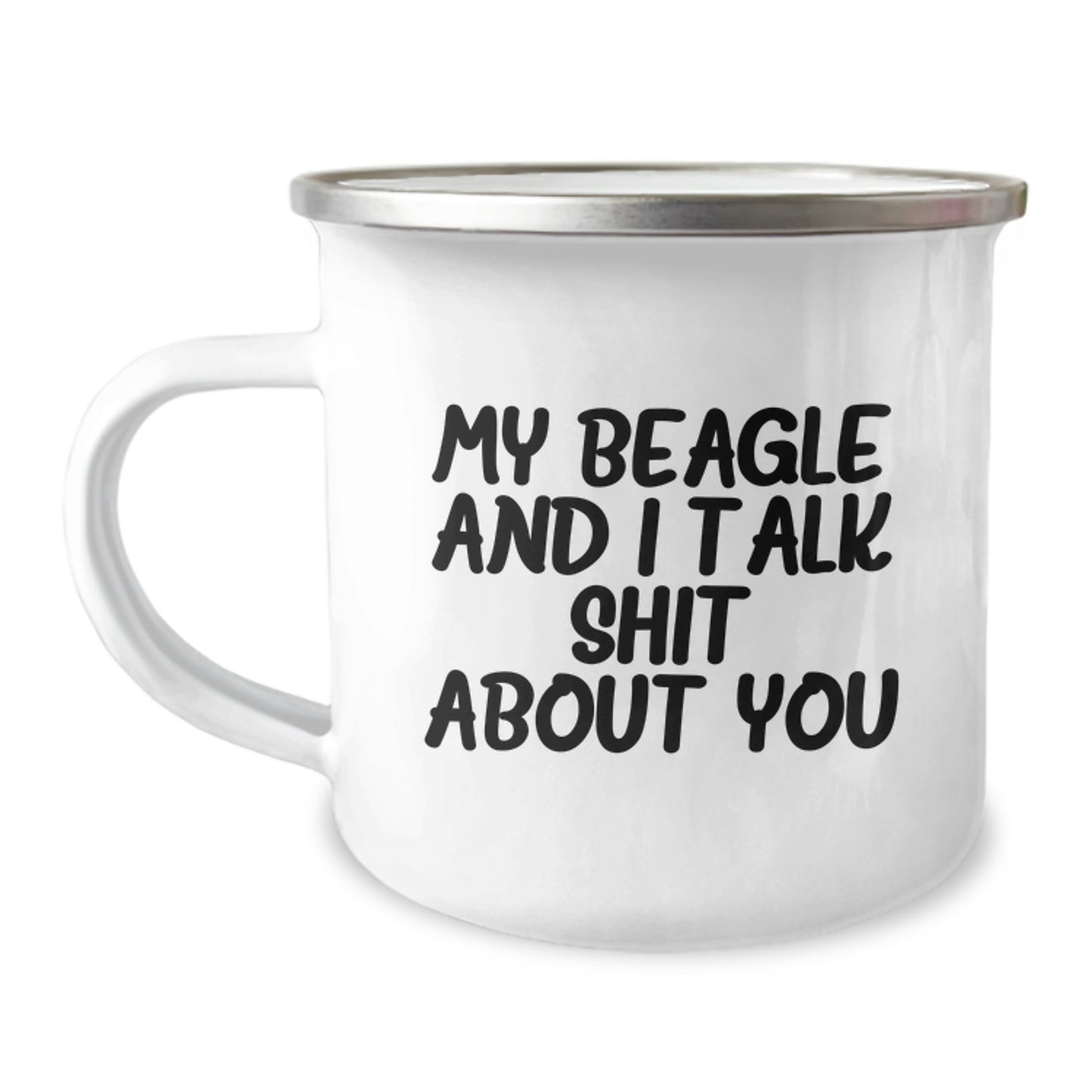 Beagle Camping Mug Keepsake for Him Ultimate Surprise Graduation Gift - Image 1